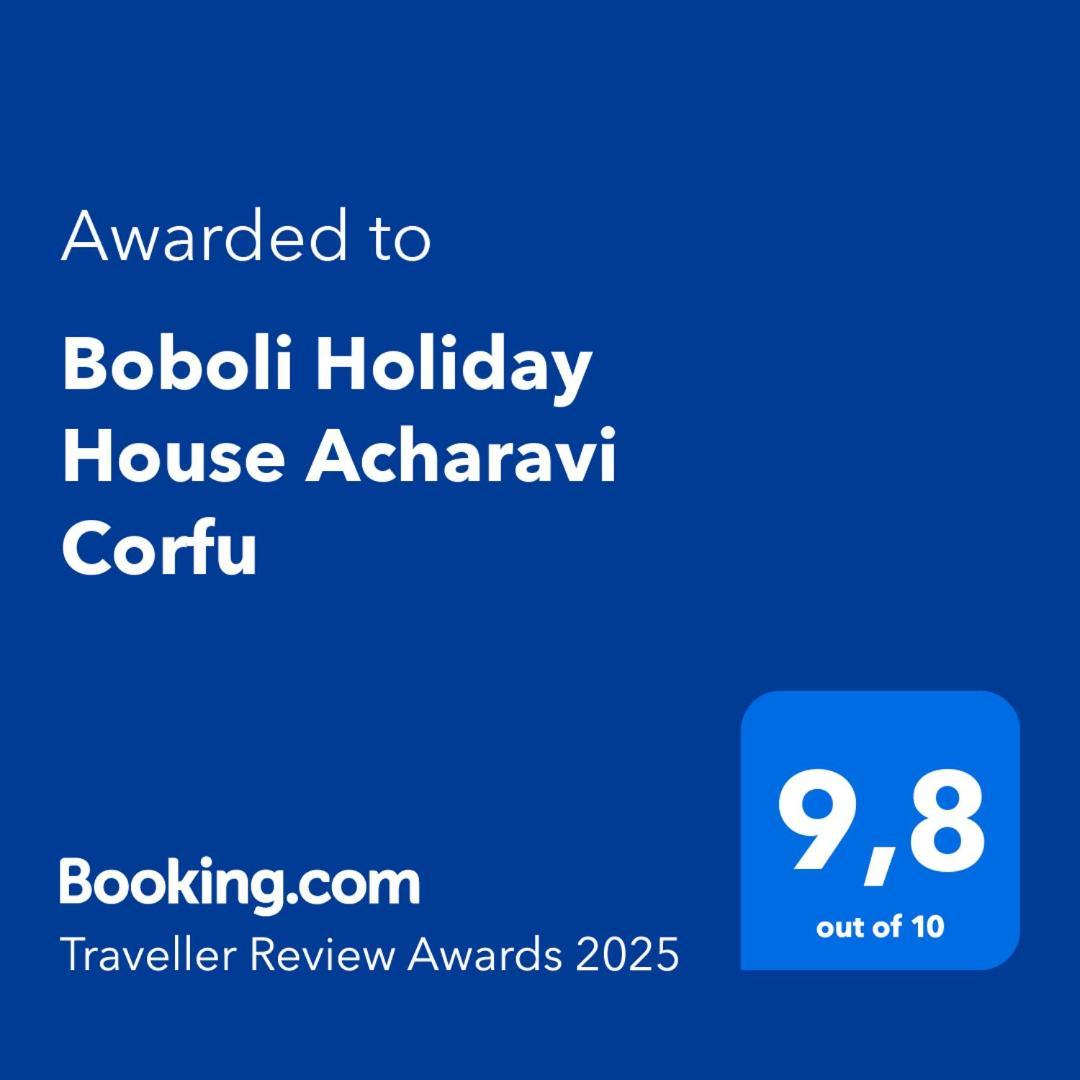 Boboli Holiday House Ахарави Экстерьер фото